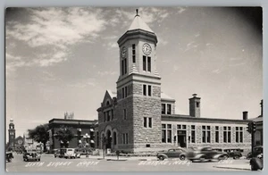 Beatrice Nebraska NE 6th Street North Post Office Real Photo Postcard RPPC 1950s - Picture 1 of 2
