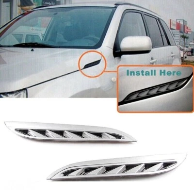 Dual Side Air Intake Grille Protectors for Suzuki Grand Vitara SUV Foto 1 de 4