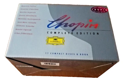 Chopin Complete Edition [Deutsche Grammophon 17 CD Box Set] ALL NEW+ SEALED RARE - Image 1 of 4