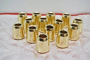 14 neue massive Messing Kerzenanhänger 7/8" Größe, Brenner, Topper, Kandelaber - Bild 1 von 5