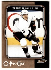 2007-08 O-Pee-Chee Teemu Selanne #3 Anaheim Ducks