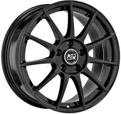 MSW 85 Alufelgen smart fortwo 453 Winterreifen Michelin 16 Zoll schwarz by OZ - Bild 1 von 4