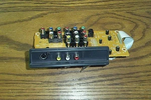 BA71F0F01024-4 SYLVANIA LC370SS8 TV FERNSEHER VIDEOEINGANGSPLATINE - Bild 1 von 3