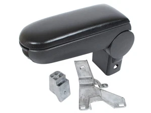 REPOSABRAZOS + CONJUNTO DE MONTAJE CUERO ECOLÓGICO NEGRO PARA SEAT LEON I TOL... - Imagen 1 de 2