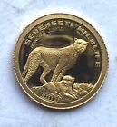 Tanzania 2013 Cheetah 1500 Shillings Gold Coin,Proof