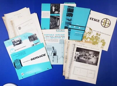 Folletos ligeros Morgan/Beckett/Merit 1966 para Hollywood Studio alquiler zp Foto 1 de 4