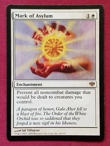 Magic The Gathering CONFLUX MARK OF ASYLUM white card MTG - Picture 1 of 2