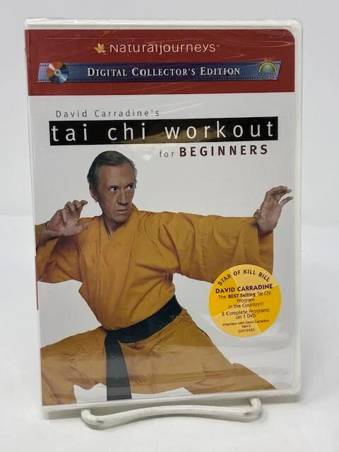 DAVID CARRADINE'S TAICHI WORKOUT FOR BEGINNERS (DVD, 2003)-DIGITAL COLLECTOR'S - Image 1 of 3