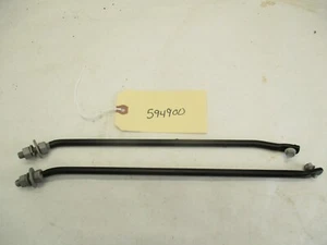 1959 1960 Chevy Impala etc Dash To Firewall Support Braces Rods Under Dash - Bild 1 von 4