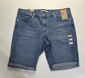 Levi's Hypesoft Classic Bermuda Shorts Damen Gr. 34 Neu mit Etikett Stretch - Bild 1 von 13