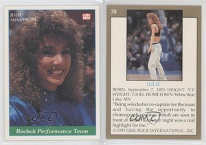 1991 Lime Rock NBA Pro Cheerleaders Julie #38