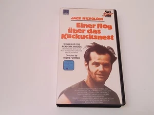 Einer flog über das Kuckucksnest 1975 VHS German PAL Video Jack Nicholson - Bild 1 von 5