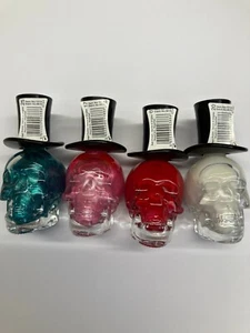 Zombie Nights Skull Nail Polish x 4 Joblot Bundle Set - Picture 1 of 1