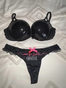 Vintage Victoria’s Secret Sexy Little Things 38C Large Thong - Picture 1 of 1
