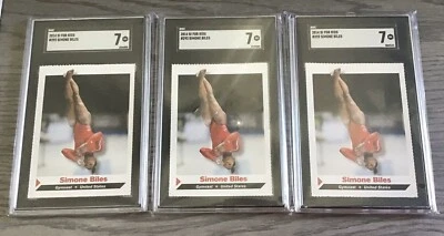 2014 SIMONE BILES ROOKIE classificação SGC 7 NM Sports Illustrated SI para crianças #292 - Imagem 1 de 2