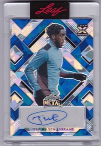 JOSH WILSON-ESBRAND 2022 LEAF METAL SOCCER AUTO 10/20