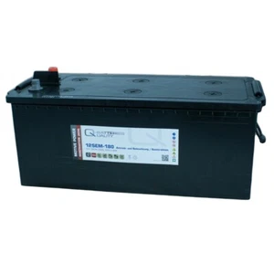 Q-Batteries 12SEM-180 12V 180Ah Semi traction battery - Picture 1 of 2