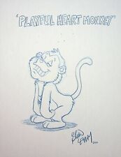 Brian Lemay Signed CARE BEARS Hand Penciled 8.5"x11" CONVENTION ART