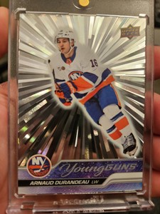2023-24 Upper Deck Arnaud Durandeau OUTBURST SILVER YOUNG GUNS ROOKIE #217🔥RC🔥