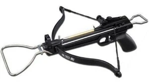 Crossbow Pistol 80lb Draw Metal + Extra Arrows Hunting Small Game Archery Bows - Picture 1 of 2