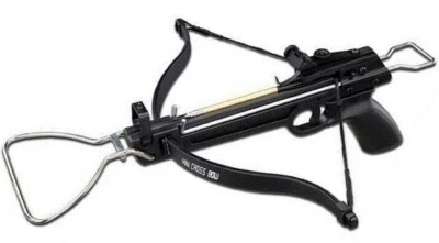 Pistola Ballesta 80lb Dibujar Metal + Flechas Extra Caza Pequeño Juego Arcos de Tiro con Arco Foto 1 de 2