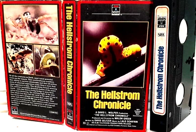 vhs Walon Green's HELLSTROM CHRONICLE 1971/1983 RCA COLUMBIA PICTURES GATEFOLD - Image 1 of 2