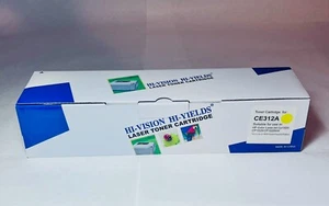 Hi-Vision Laser Toner Cartridge CE312A YEL HP Color Laser Jet CP1020/1025/1025NW - Picture 1 of 3