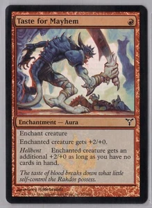 1x Taste for Mayhem *Foil* - Dissension - Light Play - Bild 1 von 1