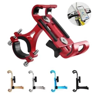 360° Aluminum Motorcycle Bike Bicycle GPS Cell Phone Holder Handlebar Mount New - Picture 1 of 23