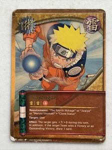 Naruto CCG - Rasengan - US021 - Starter Super Rare - Gold Text - Foil - Bild 1 von 2