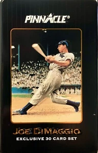 BEAUTIFUL & LIMITED EDITION!  1993 PINNACLE JOE DIMAGGIO [30 Cards/Cert/Tin] - Picture 1 of 9