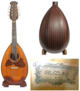 Japan Nagoya Suzuki M-218 Solid Spruce top Rosewood Bowl back Mandolin OJMN236 - Picture 1 of 11