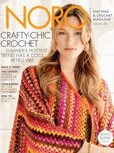 Noro Magazin Ausgabe 20 Frühjahr Sommer 2022 Stricken Häkeln Anleitungen - Bild 1 von 1