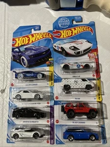 hot wheels lote de 8 coches LT06 - Imagen 1 de 1