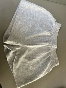 H&M Kids Girls Grey Marl Sweat Shorts 8-9 - Picture 1 of 4