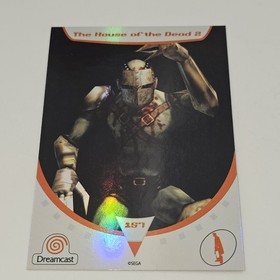 The House of The Dead 2 Sega Dreamcast Trading Cards #157 Foil LRG