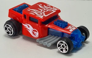Hot Wheels 2015 Bone Shaker Red  McDonald's Team Pull back & Let go Friction Car - Picture 1 of 14