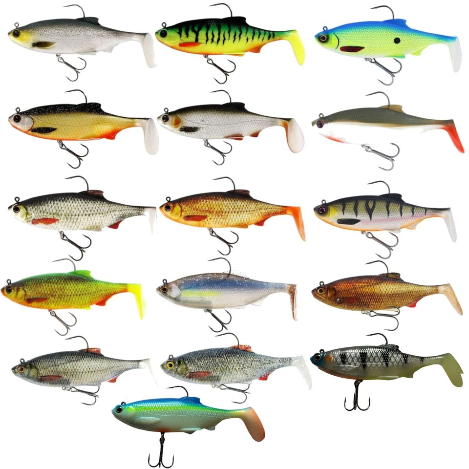 Westin Ricky the Roach 14cm 57g - Swimbait Gummifisch, Hechtköder, Kunstköder - Bild 1 von 1