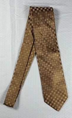 Robert Talbott Best Of Class Diamond Pattern Gold Tie - Image 1 of 4