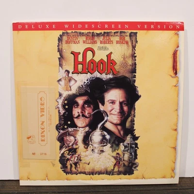Hook Laserdisc LD Deluxe Widescreen 1992 Robin Williams, Julia Roberts Spielberg - Image 1 of 4