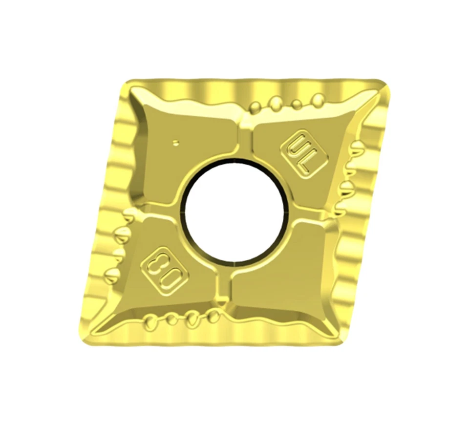 Insertos de carburo para acero YG-1 10 piezas CNMG432-UL/CNMG120408-UL grado YG3125 Foto 1 de 1