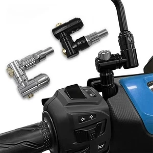 CNC Aluminum Alloy Motorcycle Mirror Extenders Motorcycle Accessories - Photo 1 sur 9