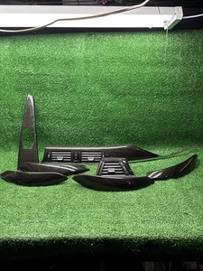 USED 2012-2018 BMW 320I 328I F30 Wood Grain Dash Trim Set Oem - Picture 1 of 24