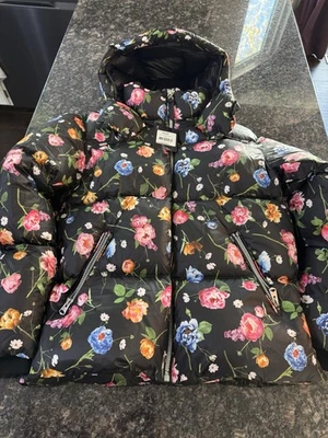 Mackage Kent Floral Puffer Jacket (size 40) Puffer Coat. NWT $1050 Winter Parka - Image 1 of 4