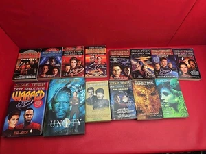 Star Trek Deep Space Nine Set of 14 - 12 Paperbacks 2 Hb - Picture 1 of 10