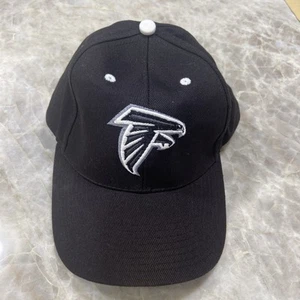 Atlanta Falcons Hat/Cap - Black - Adjustable Hook & Loop Strap - Picture 1 of 8