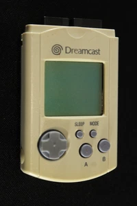 Official OEM Sega Dreamcast Visual Memory Unit VMU White HKT-7000 - Picture 1 of 6