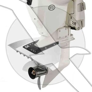 Blanco SE Sport 300 Doel Fin HydroFoil Estabilizador Fueraborda Sterndrive Unidad Inferior - Imagen 1 de 1