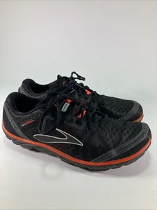 Brooks Pure Connect Black And Orange Men’s Running Tennis Shoes Size 10.5  - Picture 1 of 8