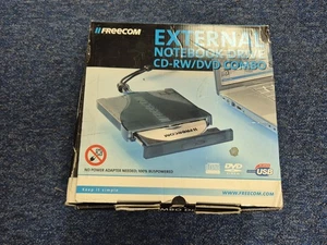 Freecom FS-5 External CD-RW/DVD Combo Drive ( 27824 ) NOB - Afbeelding 1 van 5